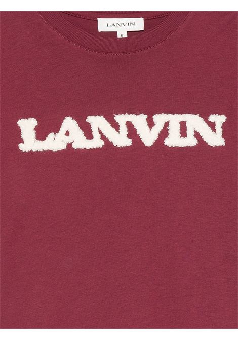 T-shirt con ricamo LANVIN KIDS | N30397955
